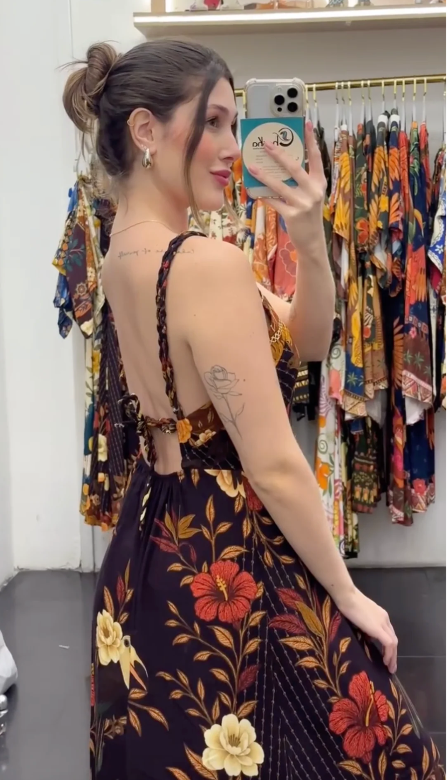 Vestido Longo Aurora Tropical