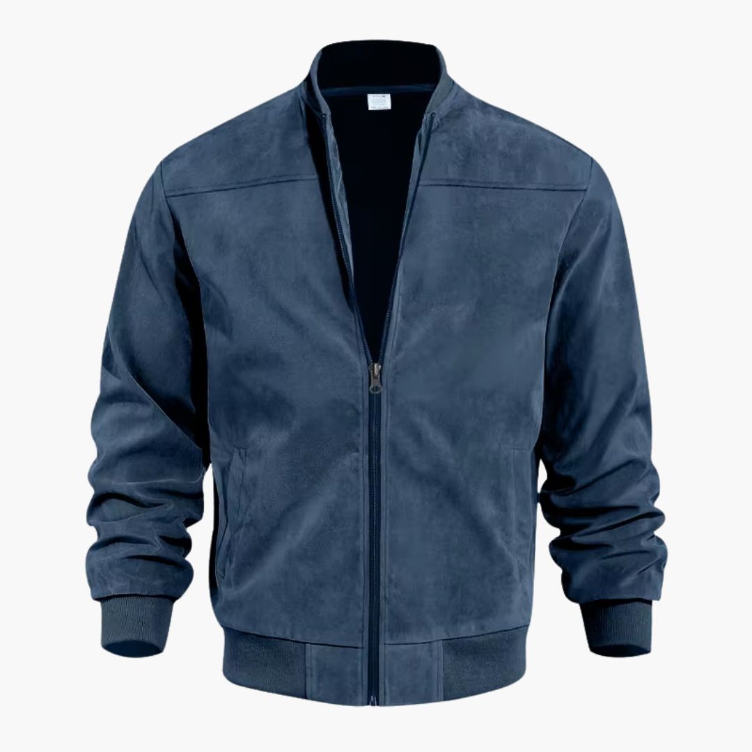Jaqueta Suede Gola Alta Mason