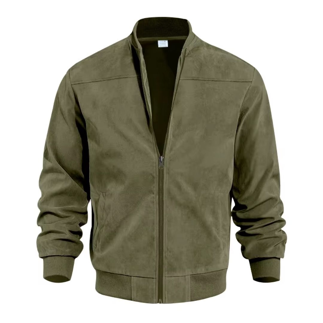 Jaqueta Suede Gola Alta Mason
