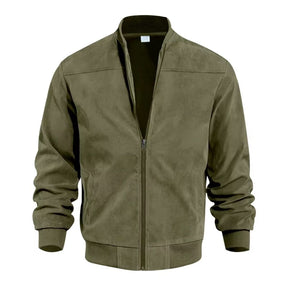 Jaqueta Suede Gola Alta Mason