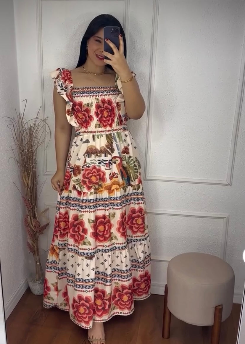 Vestido Floral Seraphina