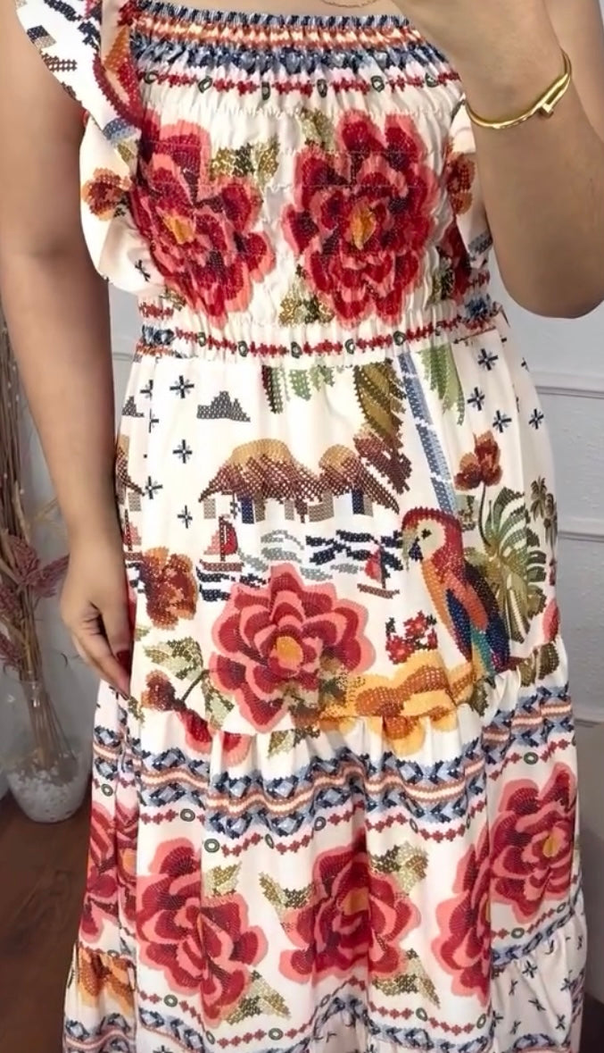 Vestido Floral Seraphina