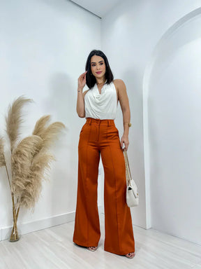 Calça Alfaiataria Pantalona